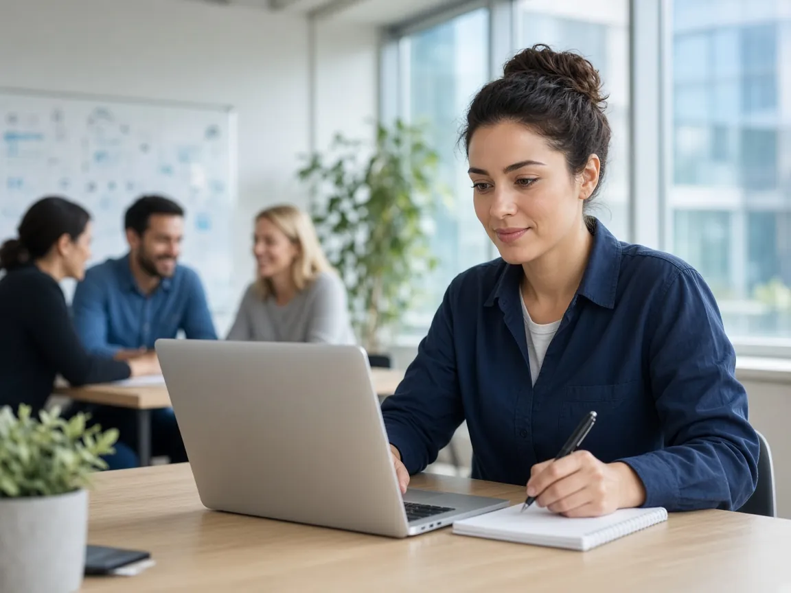 Employees learning and growing