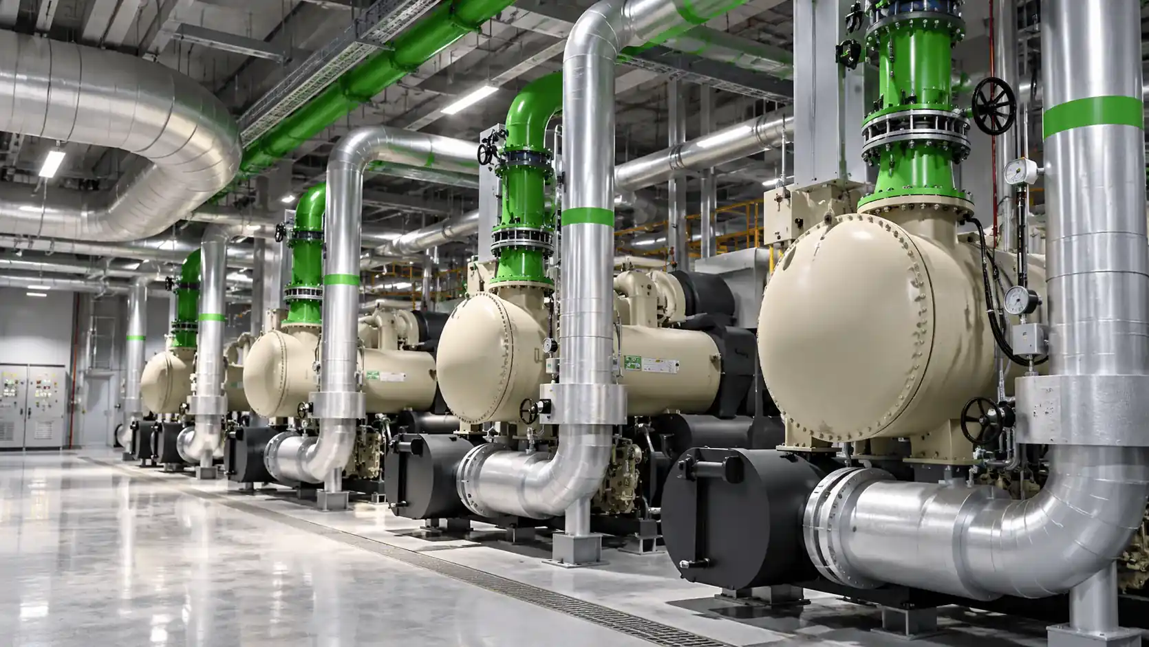 District cooling plant at One Bangkok