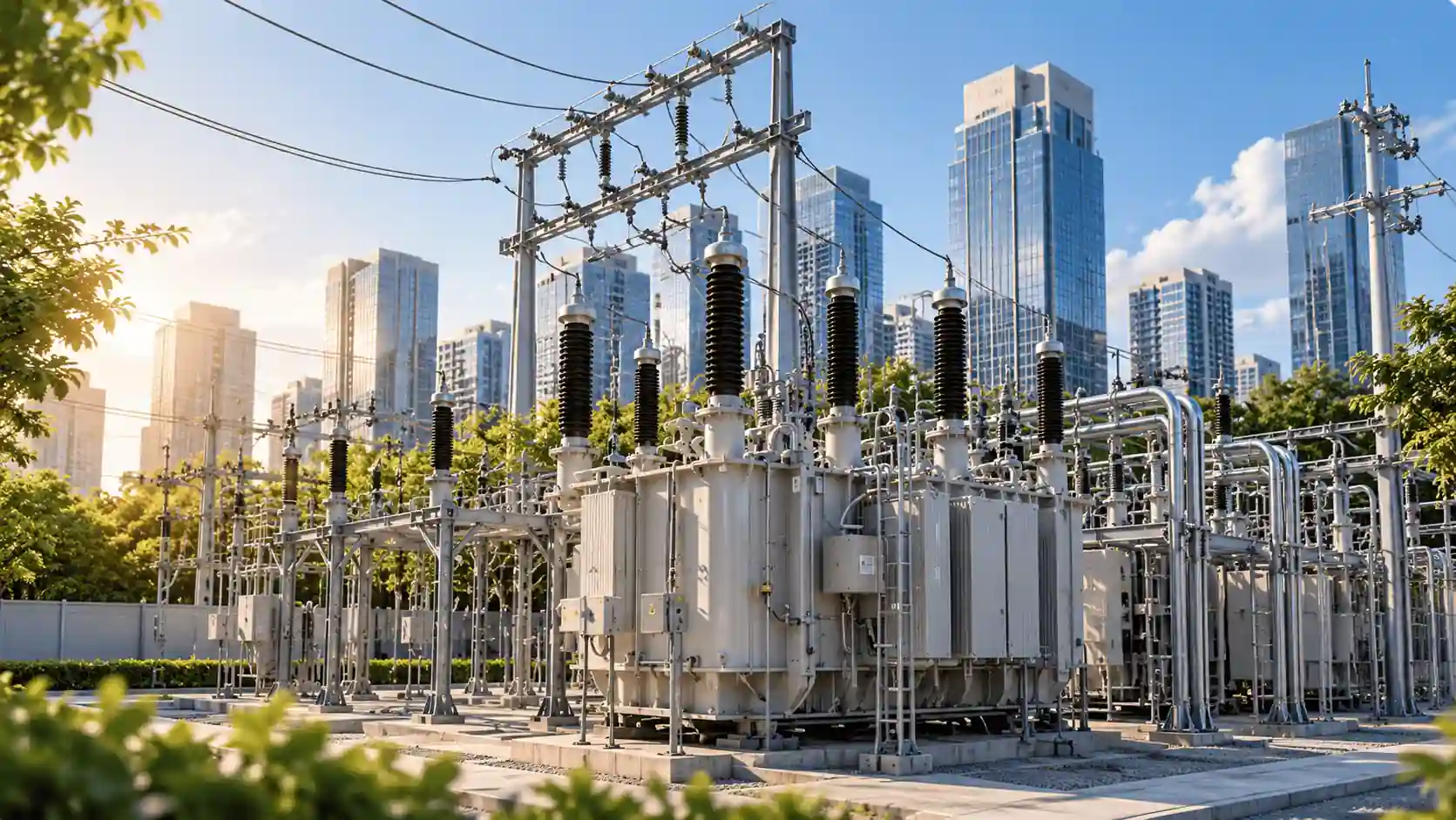 Electrical substation serving One Bangkok