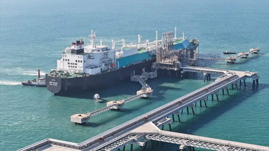 GULF LNG terminal and port logistics operations