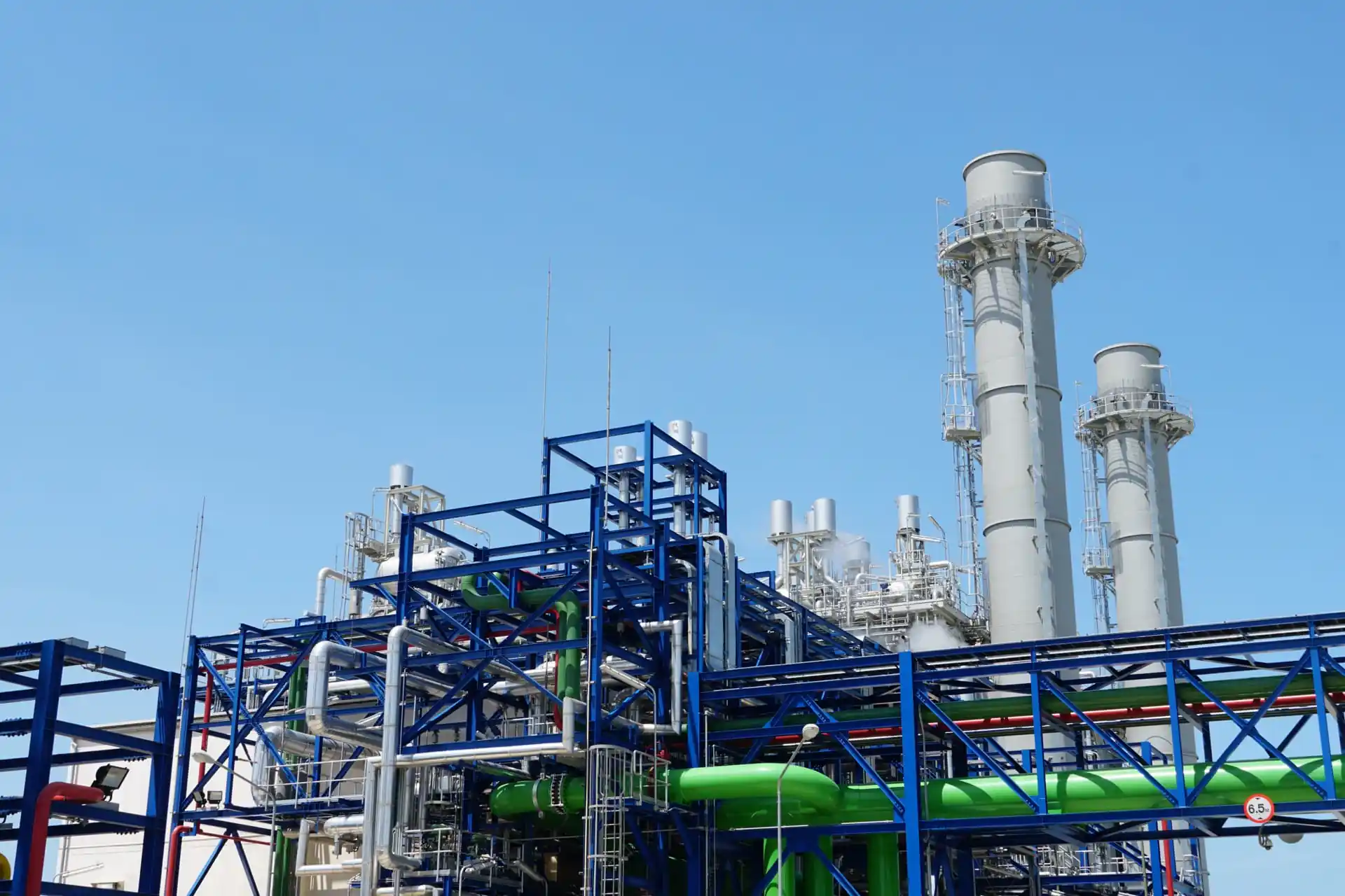 Small power producer gas-fired plant