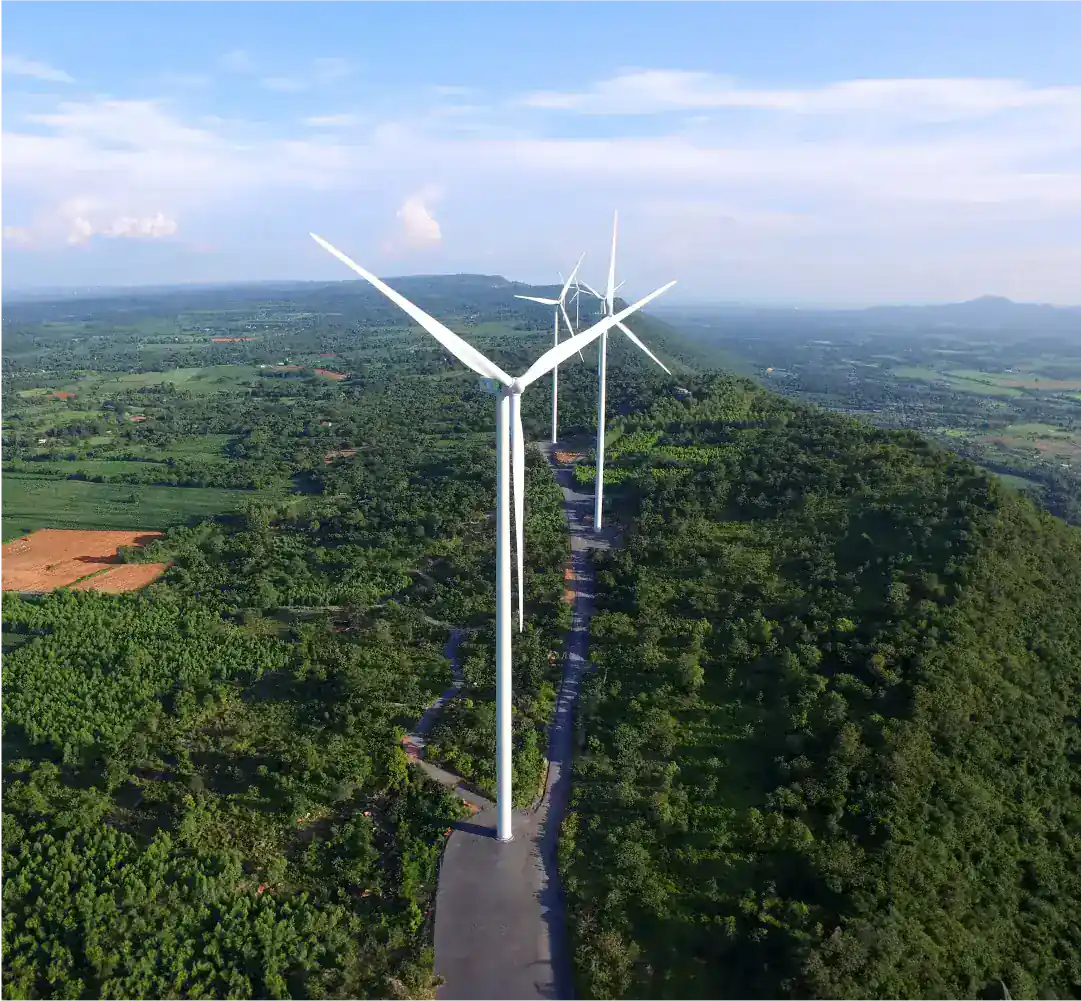 Onshore wind power projects