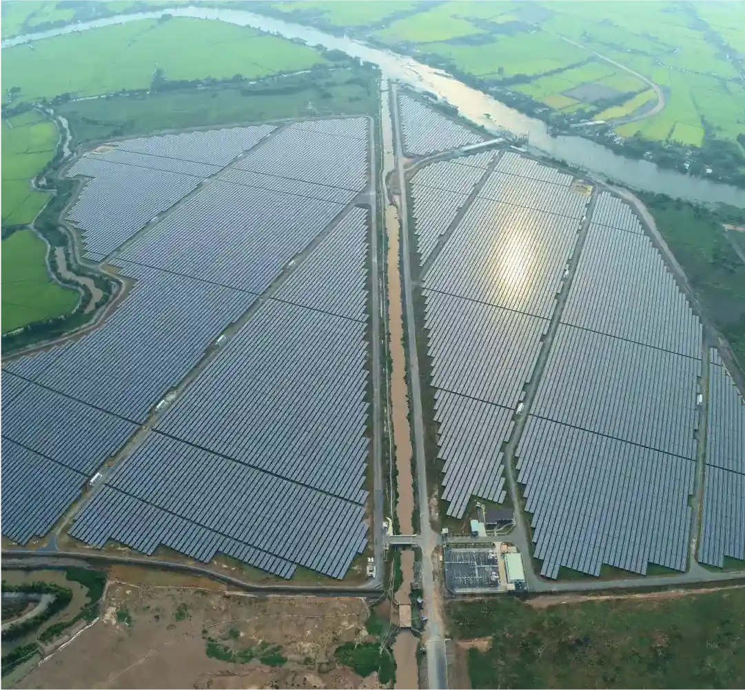 Solar farms