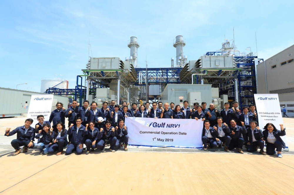 Gulf NRV1 successfully started commercial operation to EGAT and industrial customers