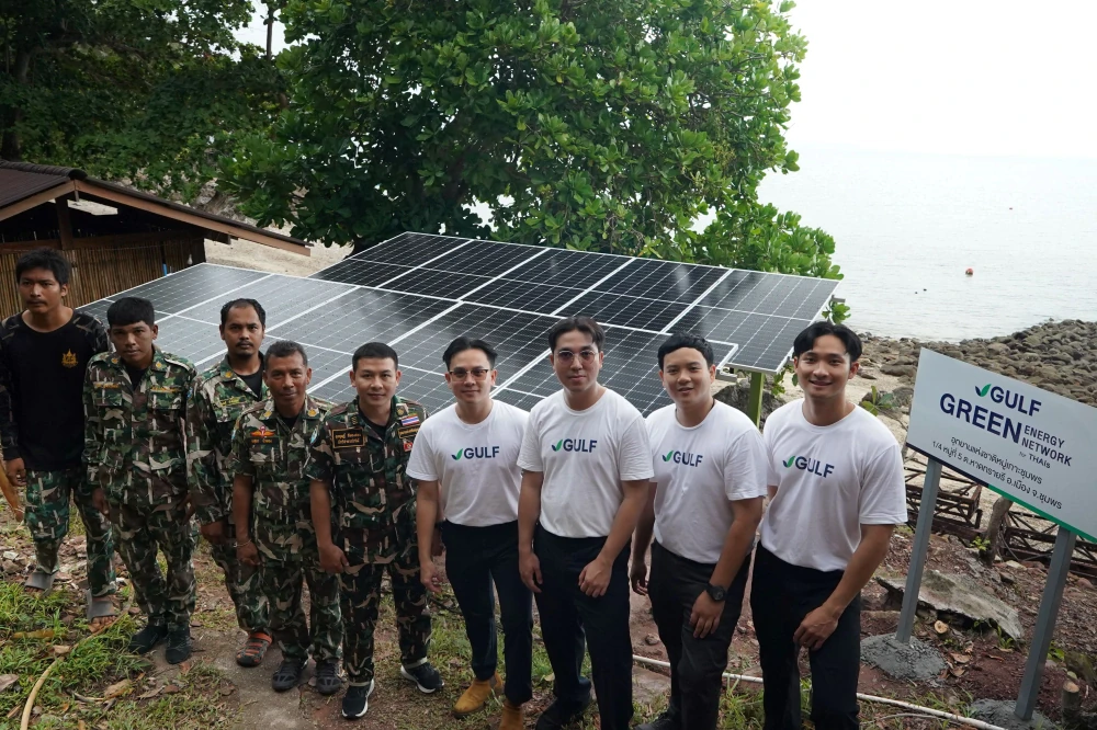 GULF’s Solar Initiative Strengthens Marine and Coastal Conservation  at Koh Mattra, Chumphon