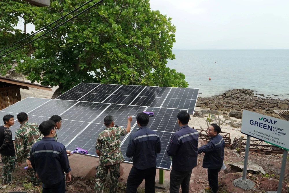 GULF’s Solar Initiative Strengthens Marine and Coastal Conservation  at Koh Mattra, Chumphon