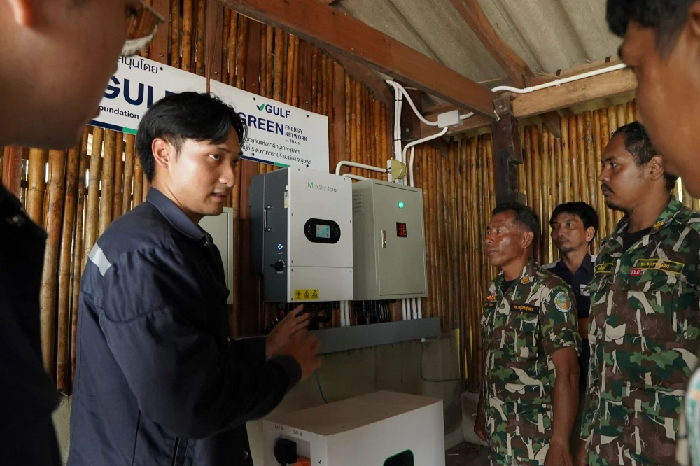 GULF’s Solar Initiative Strengthens Marine and Coastal Conservation  at Koh Mattra, Chumphon