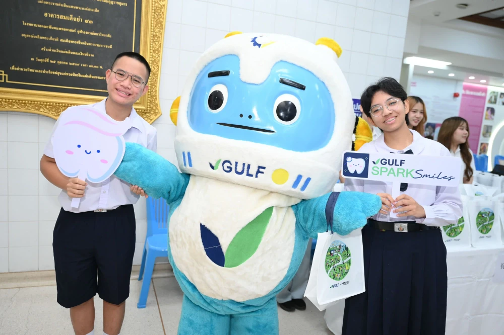 GULF and Dent Chula Join Forces for “GULF Sparks Smiles” Project,  Reiterating Commitment to Sustainable Oral Health for Thais