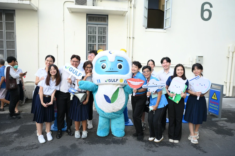 GULF and Dent Chula Join Forces for “GULF Sparks Smiles” Project,  Reiterating Commitment to Sustainable Oral Health for Thais
