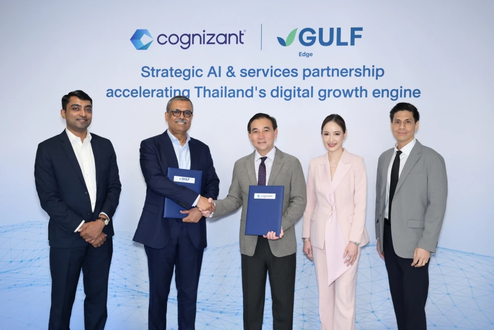 Gulf Edge and Cognizant Launch Strategic AI & Services Partnership  to Accelerate Thailand’s AI Transformation