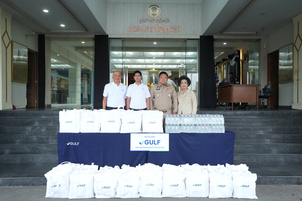 GULF Continues ‘GULF Care’ Flood Relief Efforts, Expanding Support from Bangkok to Four Regions Nationwide Delivers an Additional 15,000 Relief Kits to Flood-Affected Communities Across 16 Provinces