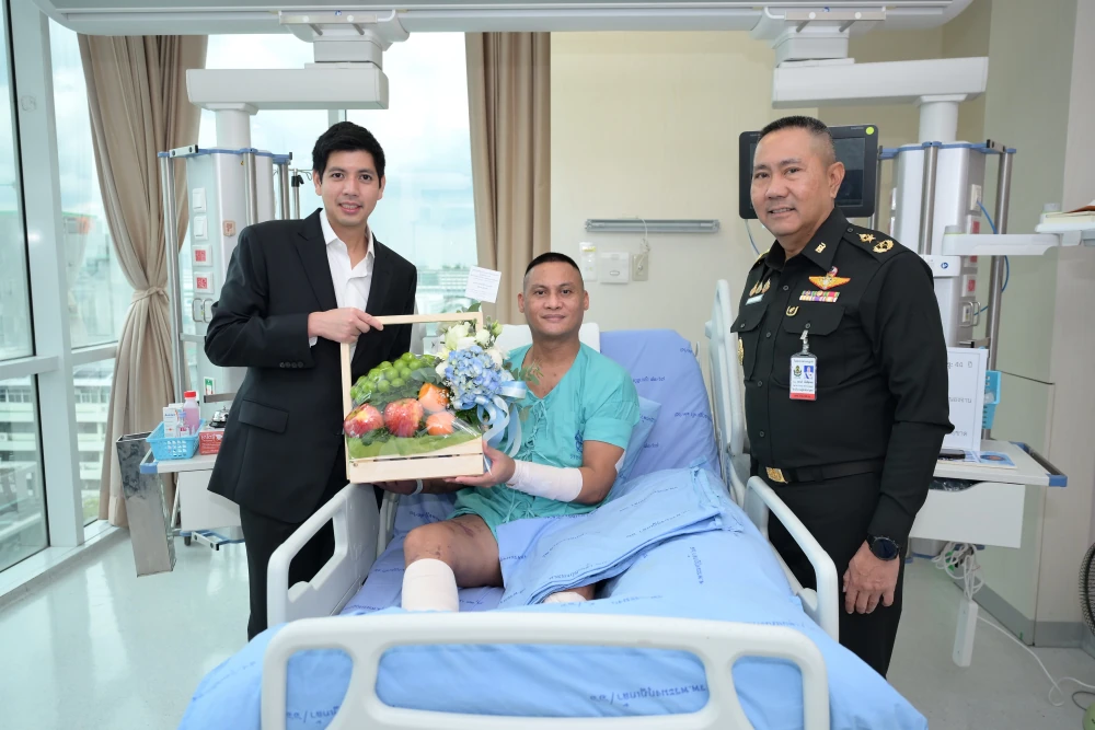 GULF Reinforces THB 100 Million Fund to Honor Thailand’s Defenders Provides THB 2 Million to Soldiers Injured in the Line of Duty