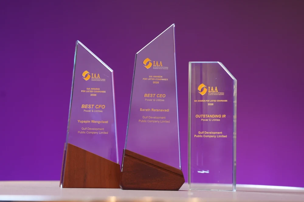 GULF Wins Three Honors at IAA Awards for Listed Companies 2026, Continuing Recognition for BEST CEO and BEST CFO,  Alongside Outstanding IR